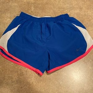 Girls Nike shorts size medium with built in panty and drawstring
